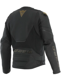 Kurtka motocyklowa skórzana Dainese Racing 5 czarno-złota