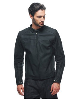 Kurtka motocyklowa skórzana Dainese Razon 2 Perforowana czarna