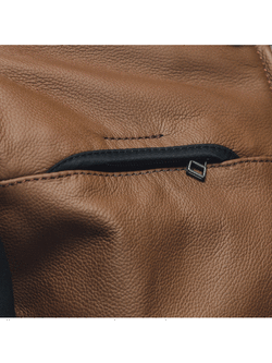 Kurtka motocyklowa skórzana Dainese Razon 2 brązowa