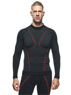 Koszulka termoaktywna Dainese Thermo czarno-czerwona