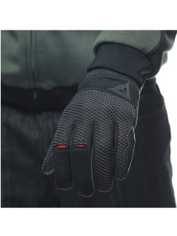 Rękawice motocyklowe Dainese Torino czarno-szare
