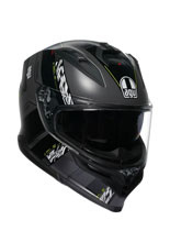 Kask integralny AGV K7 Kyber szaro-żółty