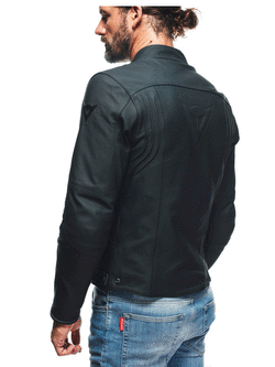 Kurtka motocyklowa skórzana Dainese Razon 2 czarna