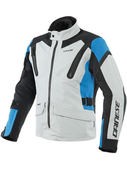 Kurtka motocyklowa tekstylna Dainese Tonale D-Dry® szaro-niebieska