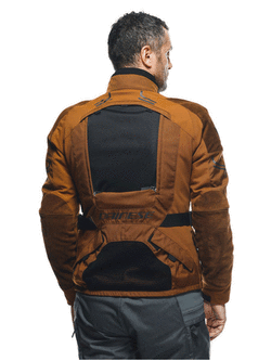 Kurtka motocyklowa tekstylna Dainese Springbok 3L AbsoluteShell brązowo-czarna