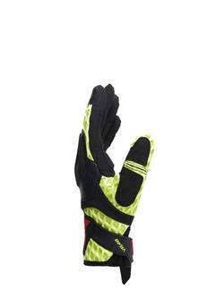 Rękawice motocyklowe Dainese VR46 Talent czarno-żółto-czerwone