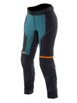 Spodnie motocyklowe damskie tekstylne Dainese Mangen Absoluteshell Pro niebiesko-czarne
