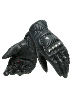 Skórzane rękawice motocyklowe Dainese 4 Stroke 2 czarne