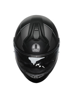 Kask szczękowy AGV Tourmodular Perception czarno-srebrny matowy