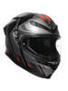 Karve matt black/grey/red