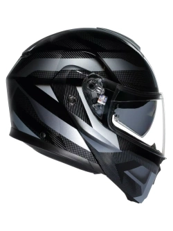 Kask szczękowy AGV Streetmodular Ledro czarno-szary matowy