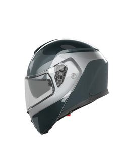 Kask szczękowy AGV Streetmodular Levico szaro-srebrny