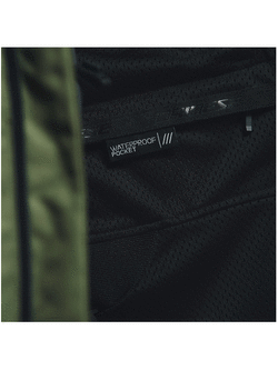 Kurtka motocyklowa tekstylna Dainese Ladakh 3L D-Dry zielono-czarna