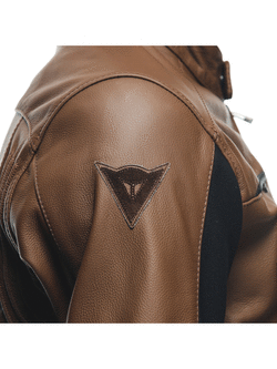 Kurtka motocyklowa skórzana Dainese Razon 2 brązowa