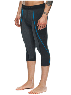 Spodnie termoaktywne Dainese Dry 3/4 czarno-niebieskie
