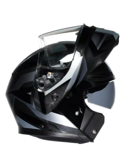 Kask szczękowy AGV Streetmodular Ledro czarno-szary matowy