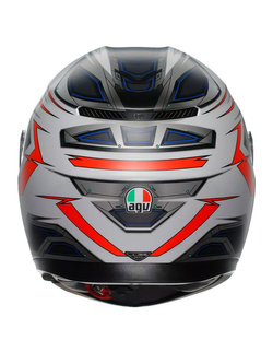 Kask integralny AGV K3 Space biało-czerwony
