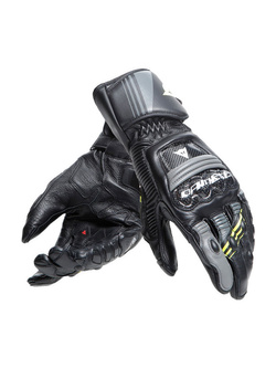 Rękawice motocyklowe Dainese Druid 4 czarno-szaro-fluo żółte