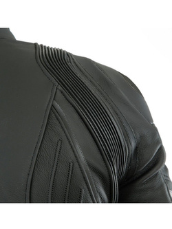 Motocyklowa kurtka skórzana Dainese Avro 4 czarno-szara