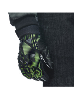 Rękawice motocyklowe Dainese Unruly Ergo-Tek czarno-zielone