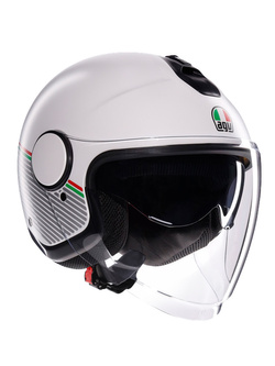 Kask otwarty AGV Eteres Capoliveri biały matowy