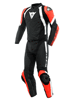 black matt/fluo red/white