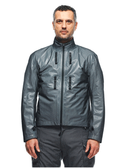 Kurtka motocyklowa tekstylna Dainese Ladakh 3L D-Dry zielono-czarna