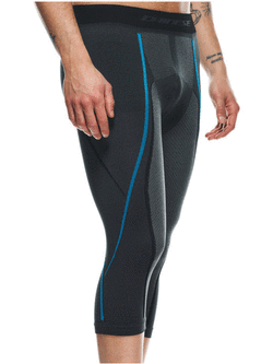 Spodnie termoaktywne Dainese Dry 3/4 czarno-niebieskie