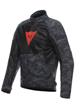 Kurtka motocyklowa tekstylna Dainese Ignite Air Tex szaro-czarno-czerwona