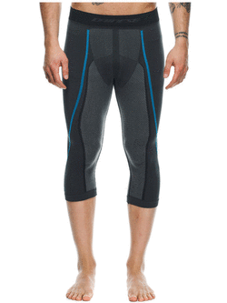 Spodnie termoaktywne Dainese Dry 3/4 czarno-niebieskie