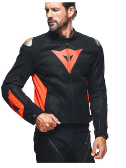 Kurtka motocyklowa tekstylna Dainese Energyca Air Tex czarno-czerwona