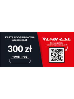 Karta podarunkowa o wartości 300,- PLN