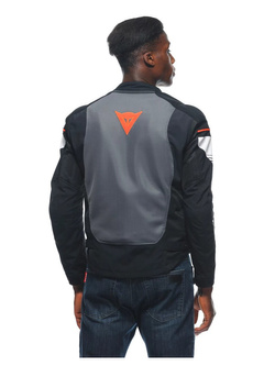 Kurtka motocyklowa tekstylna Dainese Air Fast Tex czarno-szaro-biała