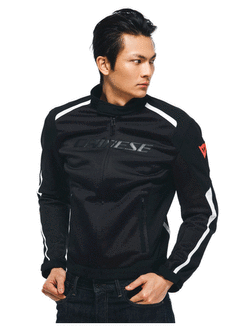Kurtka motocyklowa tekstylna Dainese Hydraflux 2 Air D-Dry czarno-biała
