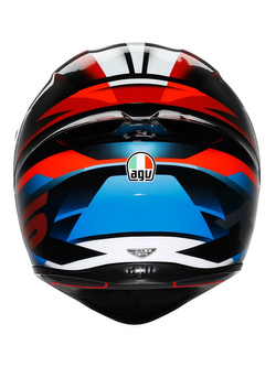 Kask integralny AGV K1 S Fastlap czarno-czerwono-niebieski