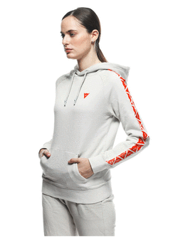 Bluza damska Dainese Stripes szaro-czerwona