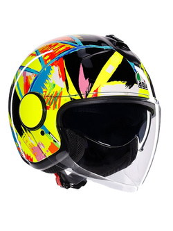 Kask otwarty AGV Eteres Rossi Winter Test 2019