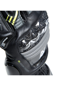 Rękawice motocyklowe Dainese Druid 4 czarno-szaro-fluo żółte