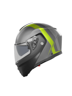 Kask szczękowy AGV Streetmodular Resia szaro-czarno-żółty matowy