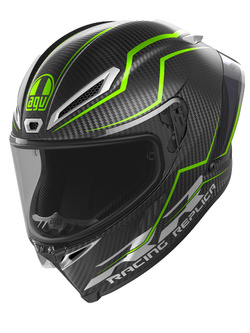 Kask integralny AGV Pista GP RR Performante karbonowo-zielony