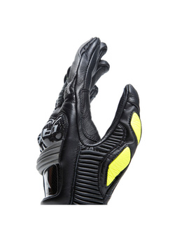 Rękawice motocyklowe Dainese Druid 4 czarno-szaro-fluo żółte