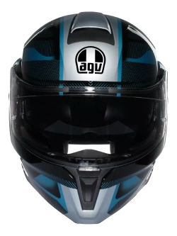 Kask szczękowy AGV Streetmodular Ledro czarno-niebieski matowy