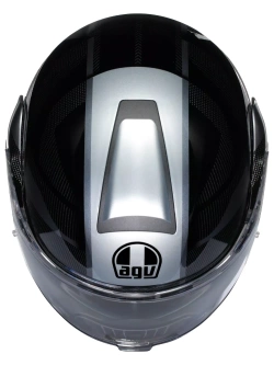 Kask szczękowy AGV Streetmodular Ledro czarno-szary matowy