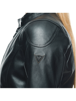 Kurtka motocyklowa skórzana damska Dainese Electra czarna