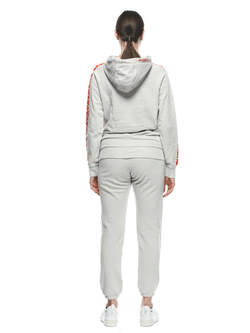 Bluza damska Dainese Stripes szaro-czerwona