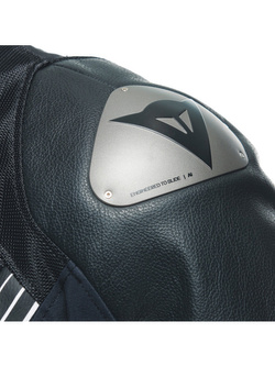 Kurtka motocyklowa tekstylna Dainese Super Rider 2 Absoluteshell czarno-biała