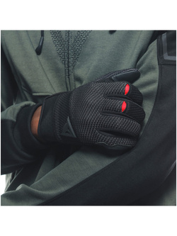 Rękawice motocyklowe Dainese Torino czarno-szare