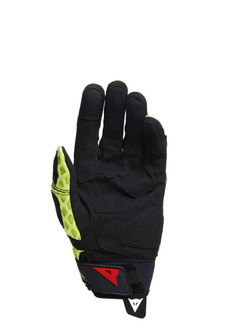 Rękawice motocyklowe Dainese VR46 Talent czarno-żółto-czerwone
