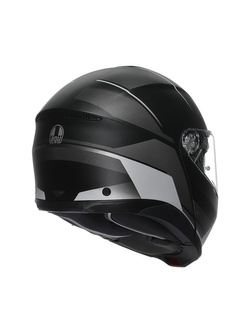 Kask szczękowy AGV Tourmodular Perception czarno-srebrny matowy