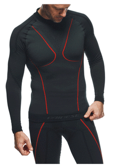 Koszulka termoaktywna Dainese Thermo czarno-czerwona